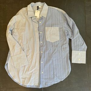 H&M oversized button down